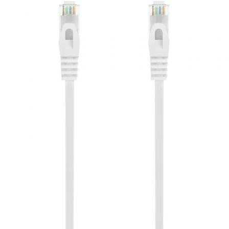 Cable de Red RJ45 AWG24 UTP Aisens A145-0591 Cat.6A/ LSZH/ 25cm/ Blanco