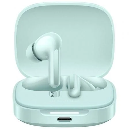 Auriculares Bluetooth Xiaomi Redmi Buds 6 con estuche de carga/ Autonomía 10h/ Verdes