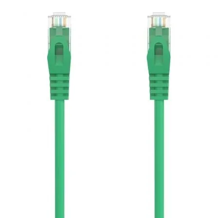 Cable de Red RJ45 AWG24 UTP Aisens A145-0578 Cat.6A/ LSZH/ 30cm/ Verde