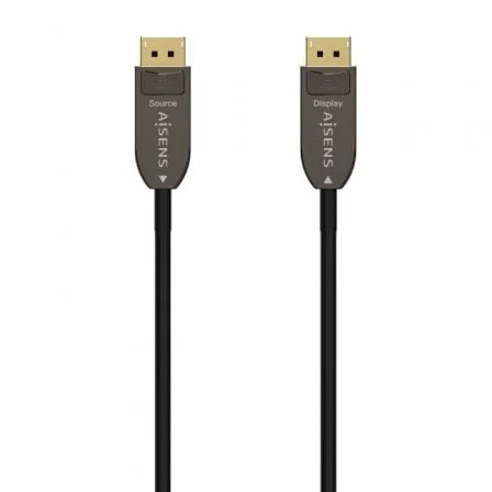 Cable DisplayPort 1.4 AOC 8K Aisens A155-0606/ DisplayPort Macho - DisplayPort Macho/ 10m/ Negro
