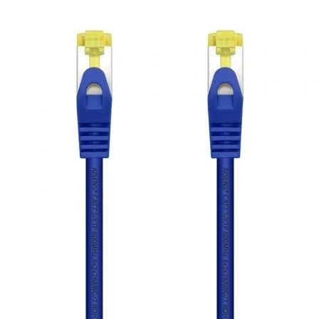 Cable de Red RJ45 SFTP Aisens A146-0476 Cat.7/ 25cm/ Azul