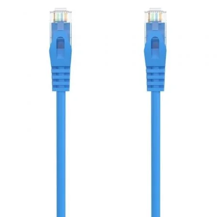 Cable de Red RJ45 AWG24 UTP Aisens A145-0570 Cat.6A/ LSZH/ 25cm/ Azul