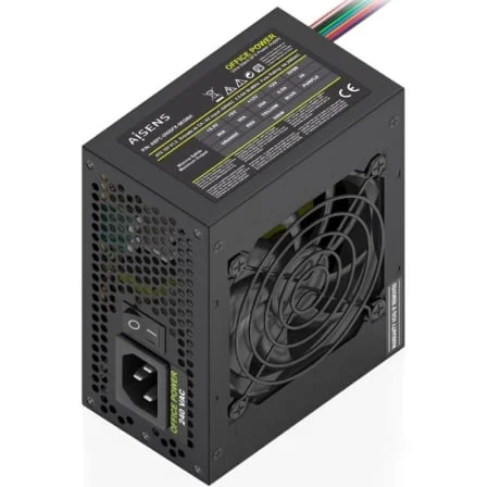 Fuente de Alimentación SFX Aisens ASPC-500SFX-SEOBK/ 500W/ Ventilador 8cm
